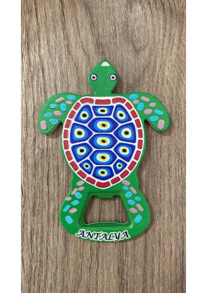 Antalya Temalı Plastik Şişe Açacağı Magnet Buzdolabı Süsü Açacak (KOD:931)