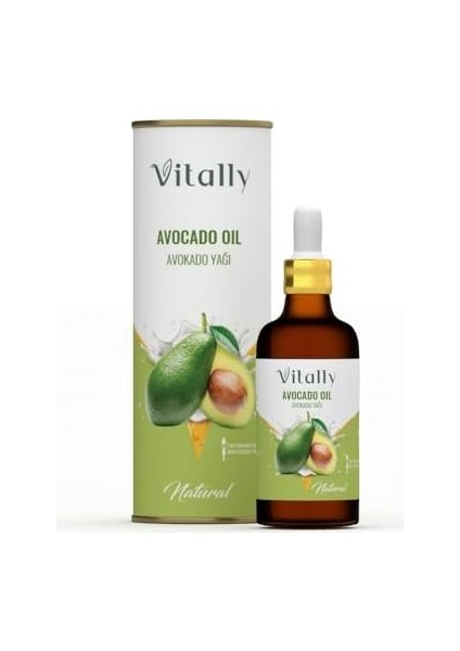 Vitally Avokado Yağı 20 ml (Soğuk Sıkım)