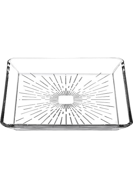 Madlen Kare Tatlı Tabağı - 2&apos;li, Cam, 15X15 cm modelleri