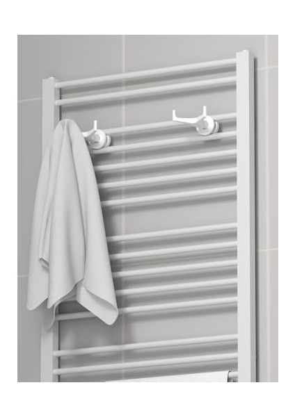 Nesil, Askısı, Bornoz Askısı, Kurulum, Havlu Kıyafet Askıs, V Şeklinde(2 Adet) (Beyaz) fiyatları