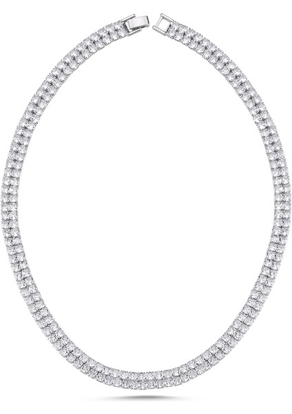 4mm Çift Sıra Su Yolu Kolye