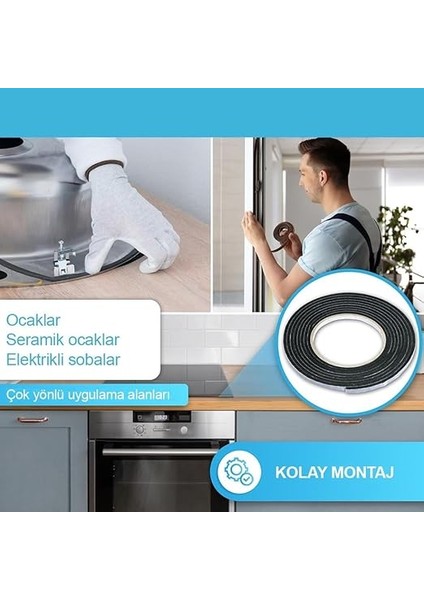 Ocak Contası, Hotpoint-Ariston, Bosch, Kumtel ile Uyumlu 3 mt indirimleri