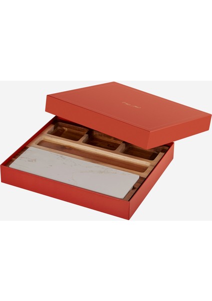 Acacia Elegance Kahverengi Ahşap Peynir Sunum Tabağı modelleri