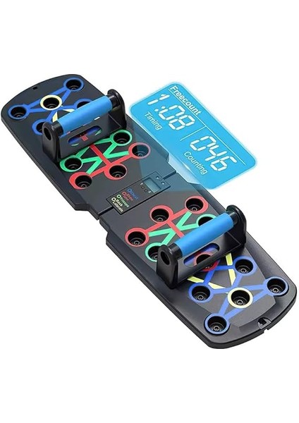 Lastikli Ekranlı Sensör Sayaçlı Şınav Tahtası – Fitness Spor Aleti fiyatları