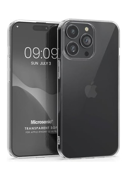 Kılıf 15 Pro Max Için Transparent Soft Şeffaf [ 15 Pro Max ile Uyumlu Kılıf - Şeffaf] fiyatları