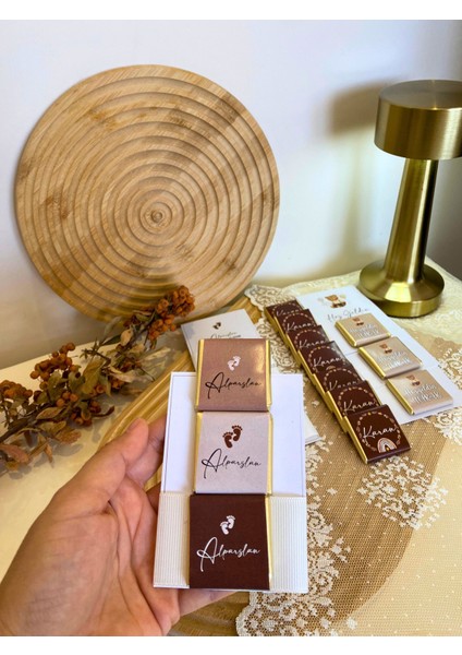 Kişiye Özel Bebek-Mevlit Çikolatası-40 Adet-Kutusuz