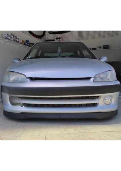 Peugeot 106 1991-2004 Uyumlu Evrensel 2 Parça Astra H Model Ön Ek Tampon Dili Lip Esnek Karlık modelleri