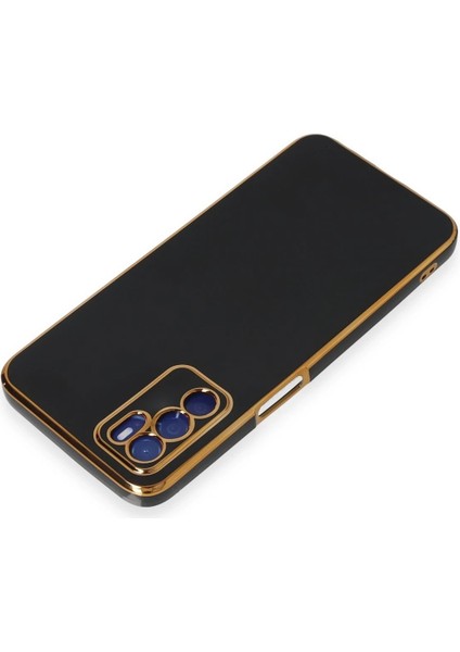 Oppo A16 Kılıf Volet Silikon - SIYAH-(5796) - N187J315-M65187 modelleri