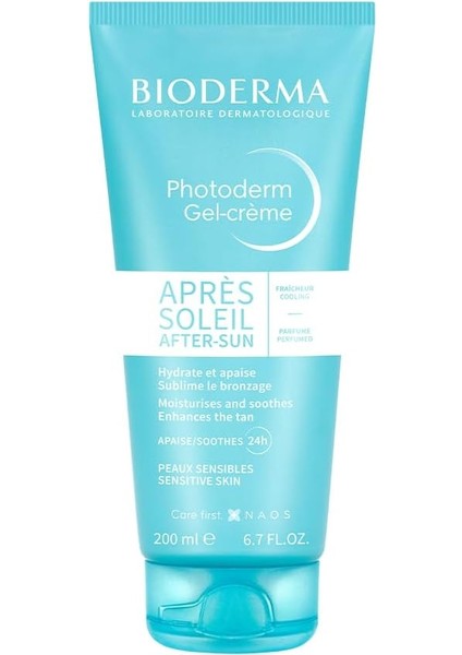 Bioderma Photoderm After Sun Gel-Cream Güneş Sonrası Nemlendirici ve Yatıştırıcı Bakım Kremi 200 ml