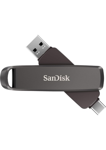 2tb Extreme Pro Çift Sürücü USB - 1.000 Mb/sn&apos;ye Kadar, USB Type-C ve USB Type-A, Yüksek Sürücü - SDDDE1-2T00-G46