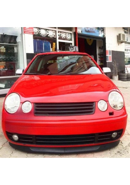 Vw Polo Mk4-4.5 2002-2008 Uyumlu Evrensel 2 Parça Astra H Model Ön Ek Tampon Dili Lip Esnek Karlık