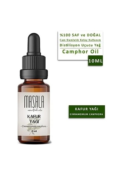 Masala Saf Kafur Yağı 10 Ml. (Camphor Oil) fiyatları