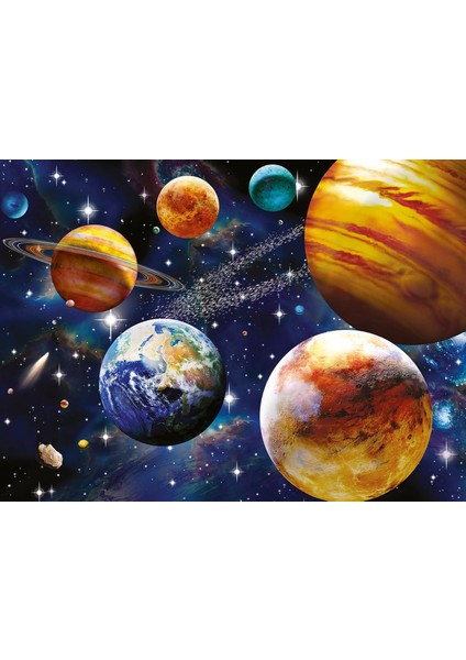 109043 Space 100 Parça Puzzle, Çok Renkli