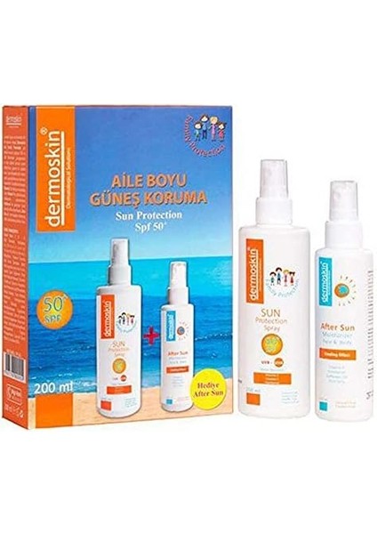 Dermoskin Sun Spf 50 Aile Hediyeli Paket 1 Paket (1 x 100 Ml)