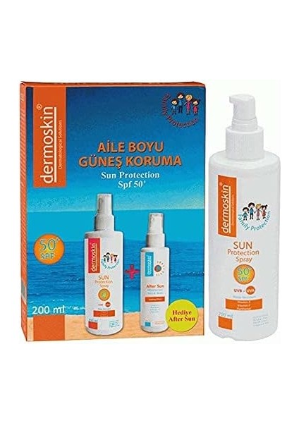Dermoskin Sun Spf 50 Aile Hediyeli Paket 1 Paket (1 x 100 Ml) fiyatları