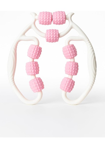 Busstier Selülit Masaj Aleti 9 Tekerlekli Lenf Drenaj Rulosu Vücut Şekillendirici Bacak Kol Sırt Masaj Aleti Kan Dolaşımı Arttırıcı Selülit Giderici Cilt Sıkılaştırıcı Masaj Roller modelleri