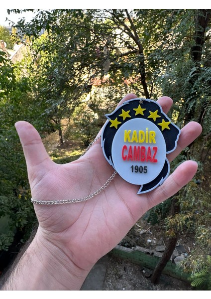 ORJIN3D Kişiye Özel Tasarlanabilir Galatasaray Temalı 5 Yıldızlı Orta Dikiz Aynalık Ua Gs