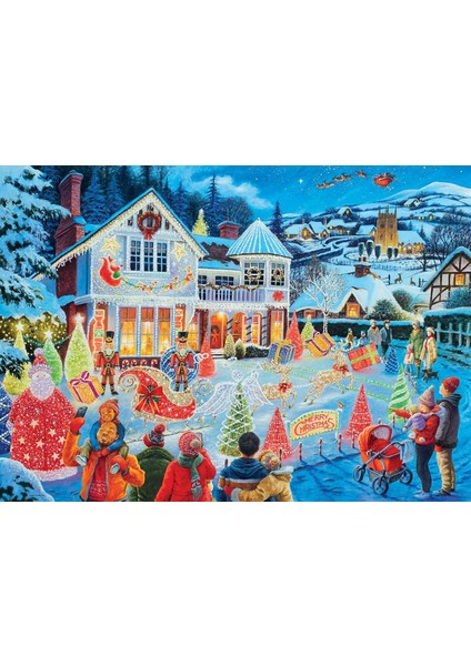 1000 Parçalı Puzzle, Yılbaşı Evi