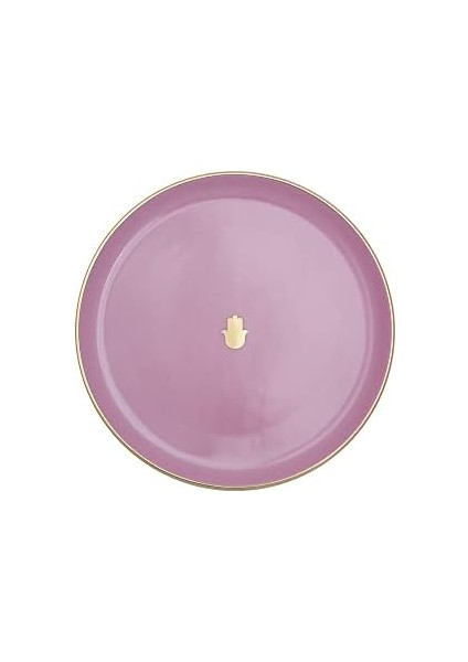 Glamorous Pembe Düz Tabak, 20 cm fiyatları