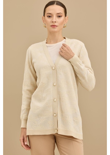 21853 Simli Önden Düğmeli Hırka fiyatları