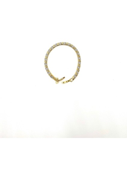 Gümüş Gold Karışık Kaplama Bileklik fiyatları