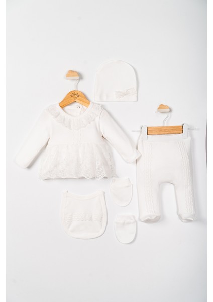 Kız Bebek Mevlütlük Hastane Çıkışı 5’li Set