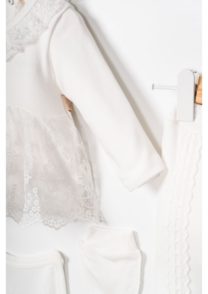 Kız Bebek Mevlütlük Hastane Çıkışı 5’li Set modelleri