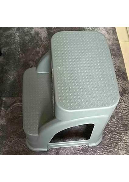 Iki Basamaklı Kaymaz Büyük Boy Tabure - 120 kg Taşıma Kapasiteli - Basamaklı Tabure - Sert Plastik modelleri