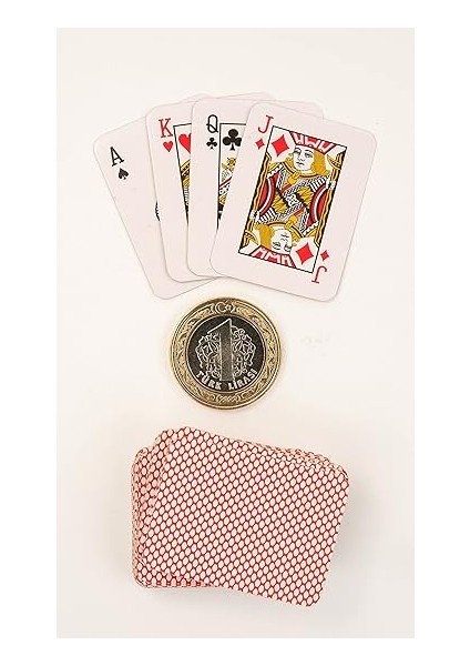 42MM Mini Iskambil Kağıdı Destesi Küçük Oyun Kartları 54'lü modelleri