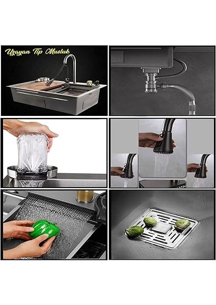 Eviye Seti Paslanmaz Çelik Mutfak Lavabosu fırsatları