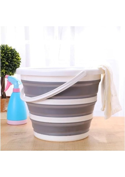 Katlanabilir Yer Kaplamayan Temizlik Kovası 13 Litre, Banyo, Mutfak ve Temizlik Için Katlanabilir Kova, Akordiyon Kova fırsatları