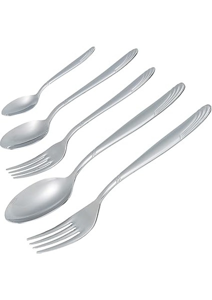Lizbon Sade 12 Kişilik 60 Parça Çatal Kaşık Takımı fiyatları