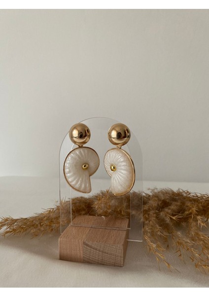 Sedefli Kabuk Model Küpe modelleri