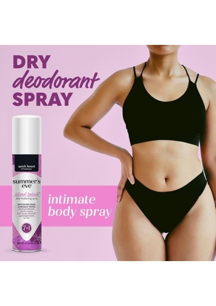 Summers Eve Freshening Sprey 2 Ounce Island Splash (59 Ml) fiyatları