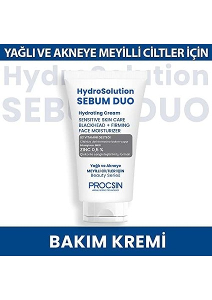 Procsın Hydrosolution%0.2 Bha Yoğun Nemlendirici Krem 50 ml