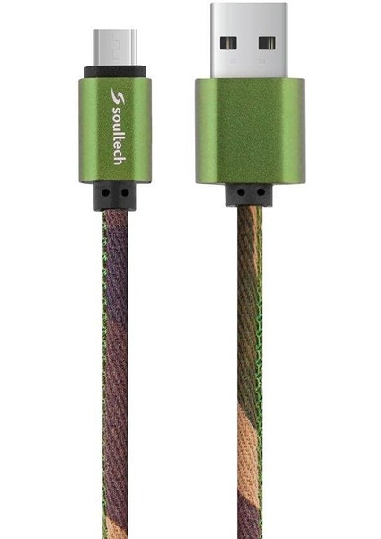 DK030 DK030 2A Micro Kamuflaj Metal Platinum Kablo Kablo