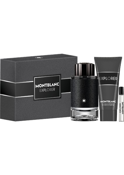Mont Blanc Explorer 100ML EDP+SG100+EDP 7,5ml Set