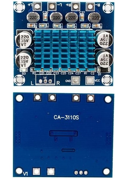 CA-3110S Dijital Amfi Board 2X15 Watt Stereo Class D 8-24 Volt