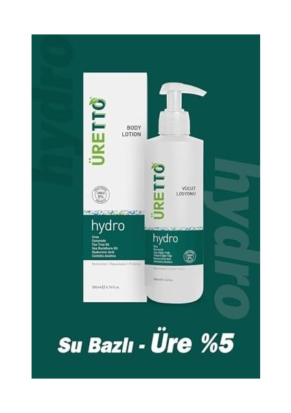 Tto Üre Hydro Vücut Losyonu 200 ml