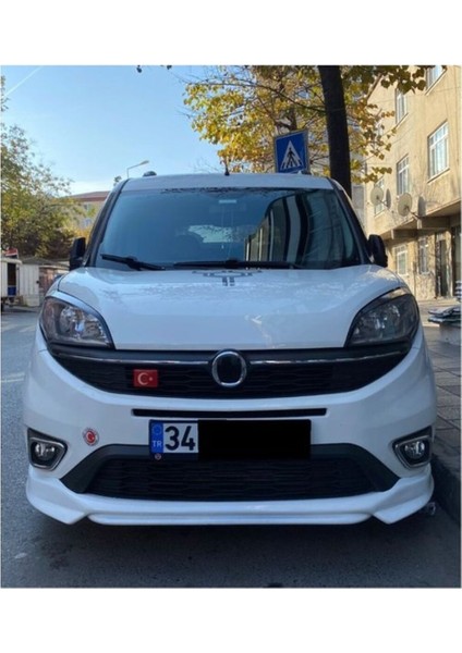 Fiat Doblo D4 Ön Ek 2015-2023 Uyumlu (Plastik) Boyasız
