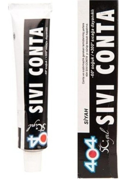 Sıvı Conta Siyah (80GR)