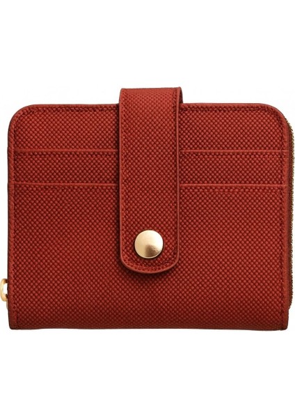 Küçük Kasa Çıtçıtlı El Çantası Bordo