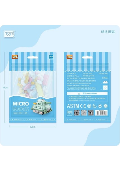 LZ8618 Loz Blok Oyuncak Mini Poşet -Vagonlife