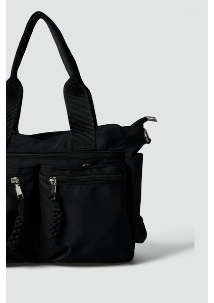 Bones Çok Gözlü El ve Omuz Çantası Siyah fırsatları