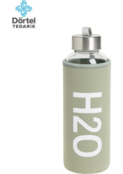 H2O Kılıflı Cam Matara 500 ml fiyatları
