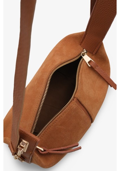 Delila Kadın Günlük Çanta - Taba Süet fırsatları