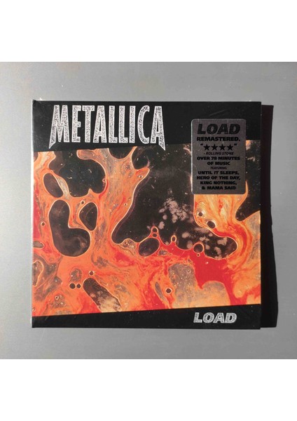 Metallica - Load CD ( Remastered, 2025 Basım, Plak Değildir)