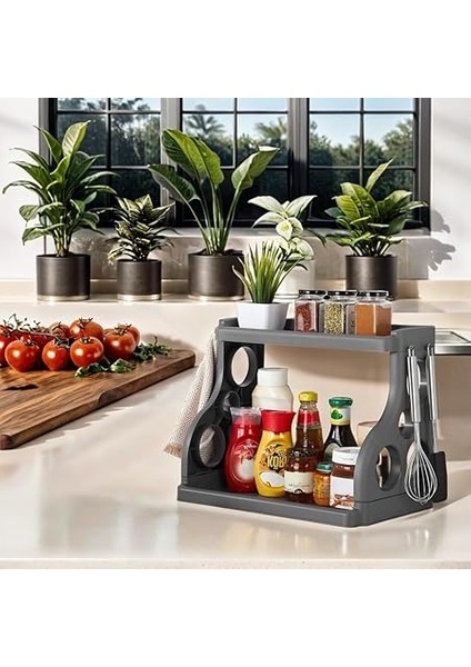 Life Tezgah Üstü Organizer Düzenleyici Gri Renk MIT1066 modelleri