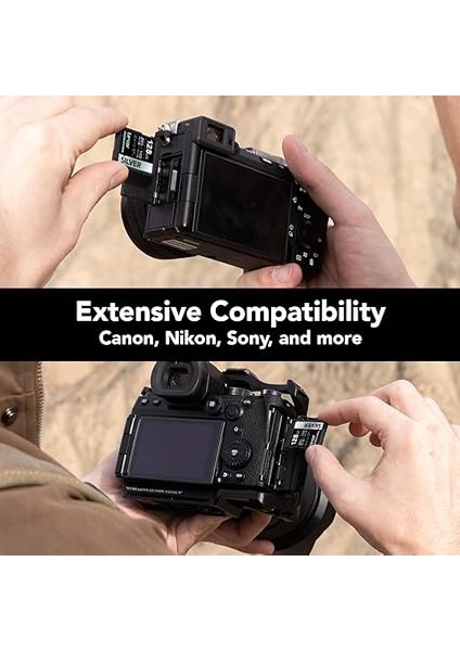 128 GB Profesyonel Gümüş Sdxc Hafıza Kartı, Uhs-I, C10, U3, V30, 4K Video, 205/140 Mb/s'ye Kadar Okuma/yazma, Profesyonel Fotoğrafçı, Video Görüşçü, Meraklısı (LSDSILV128G-BNNNU) fırsatları
