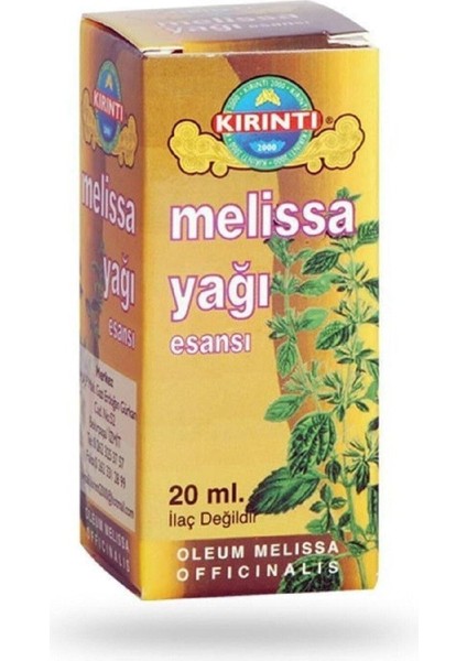 Kırıntı 2000 Melissa Yağı Esansı 20 ml